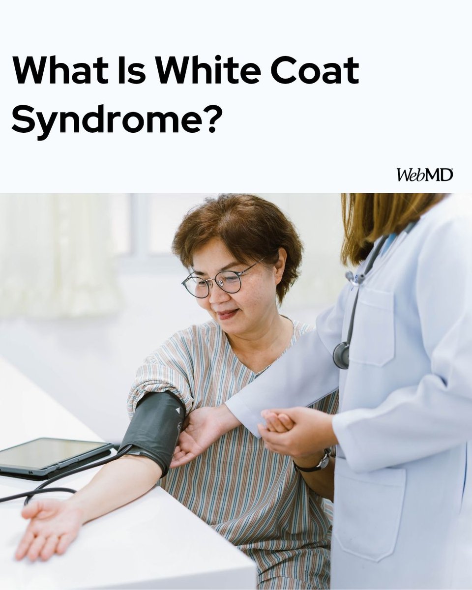 White coat syndrome (also called white coat hypertension) happens when your blood pressure goes up at the doctor’s office, but is normal when you’re at home. Several studies have confirmed that white coat syndrome is real. It’s estimated that between 15% and 30% of people who
