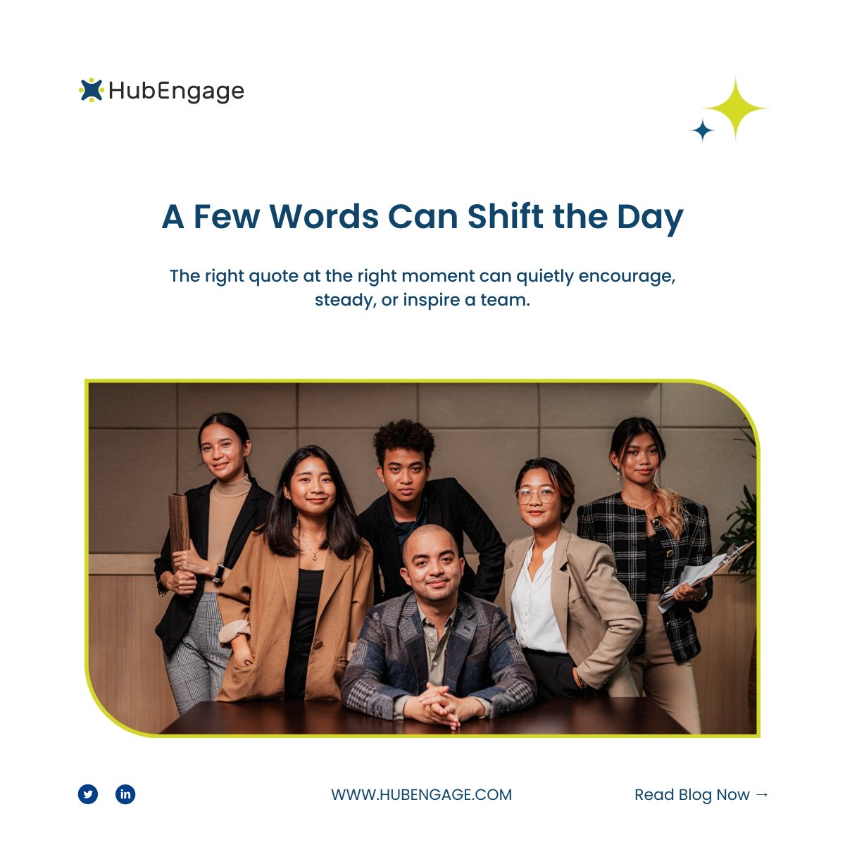 HubEngage tweet media