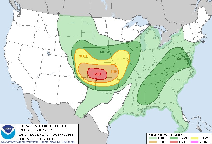 NWS Storm Prediction Center tweet media