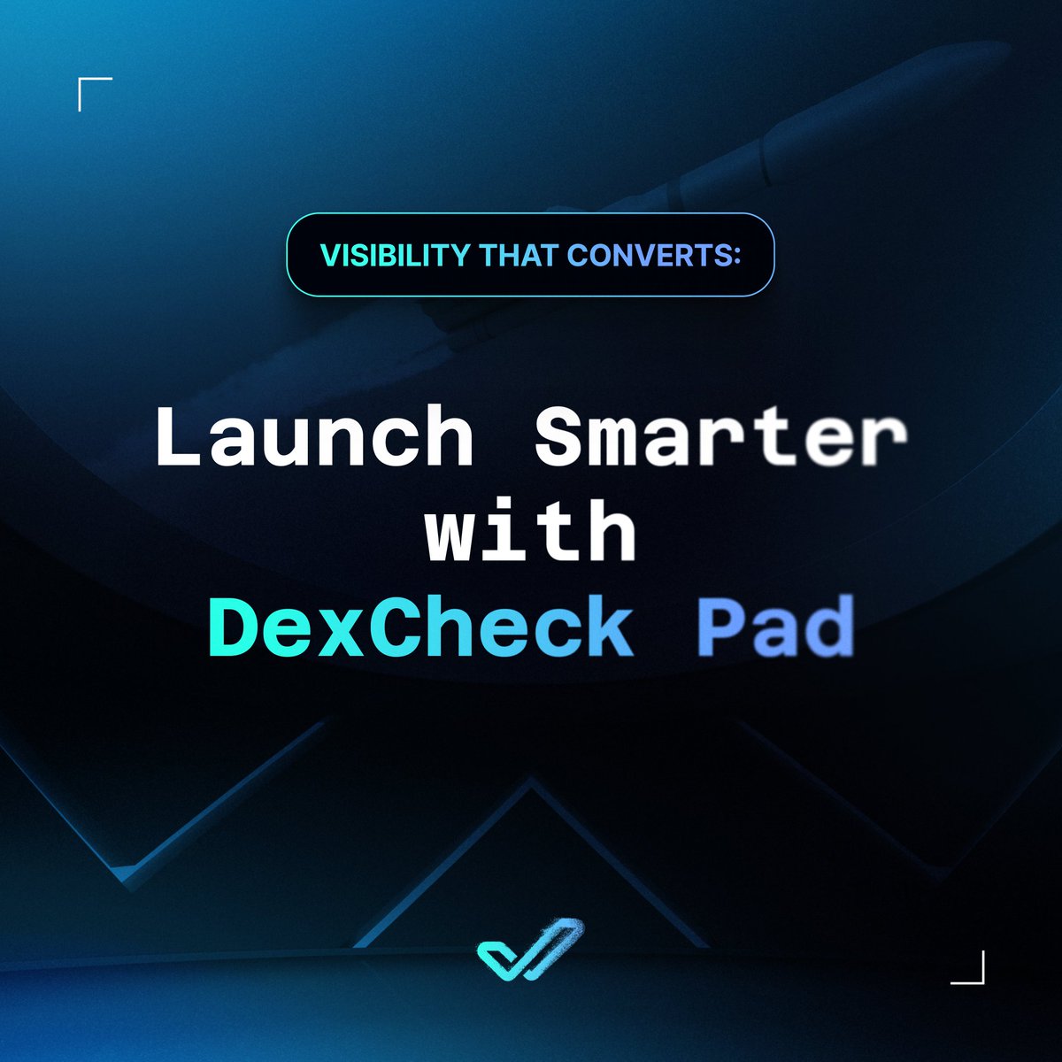 Visibility is the new currency.

Most projects don’t fail because of bad ideas, they fail because the right people never see them.

DexCheck Pad changes that by connecting selected projects with a qualified network of over 100,000 active traders and investors.

Built on real