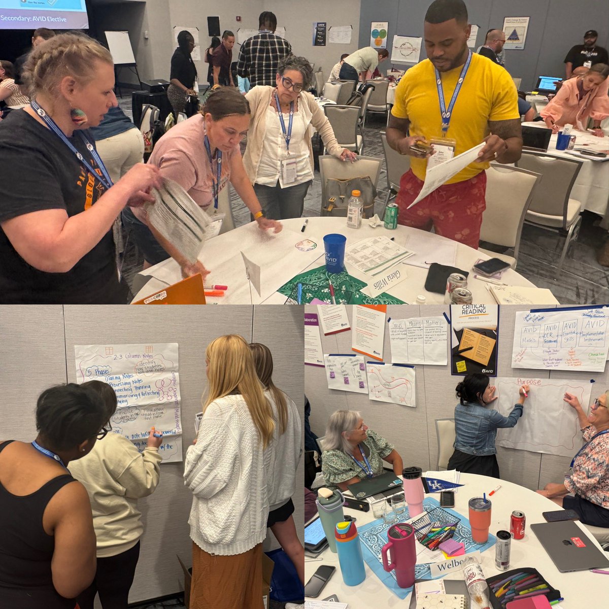 Yesterday elem. &amp; sec. <a href="/kckschools/">Kansas City, Kansas Public Schools</a> had an amazing work session during Site Team time <a href="/AVID4College/">AVID</a> Summer Institute! Focusing on our Ss and their success is visible! Proud of our schools! <a href="/LBilboErvin/">Dr. LaShonda Bilbo-Ervin</a> <a href="/AhuskerAmy/">Amy Washington Ed.D.</a> <a href="/KristenScottISU/">Kristen Scott</a> <a href="/astubblefield7/">Anna Stubblefield</a> <a href="/daniralflores/">Danira Fernandez-Flores</a> #BetterEveryDay