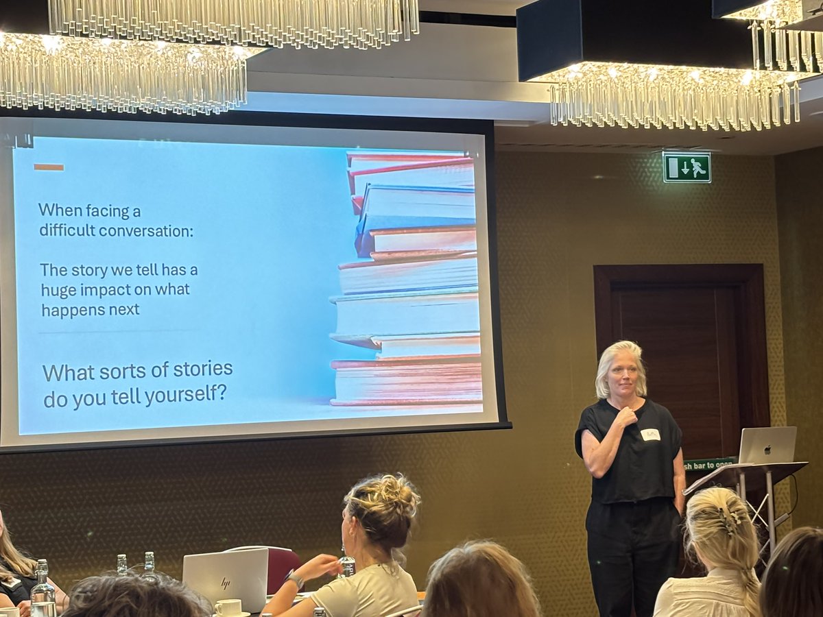 Kicking off our afternoon with <a href="/REButterworth/">Ruth Butterworth</a> diving into “Brave Conversations” — exploring honesty, empathy &amp; challenge in #Neonatal care <a href="/TheAPCP/">TheAPCP</a> #EnhancedNeoPhysio2025 #NeoPsychology #NeoMDT