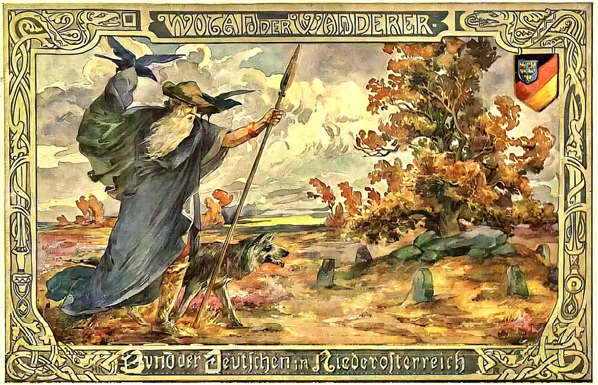 Wotan der Wanderer
Postcard by Hans Kaufmann (Germany)