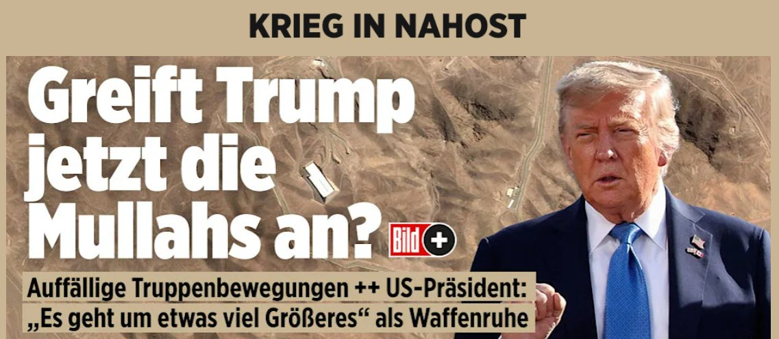 Der Konflikt zwischen Israel und dem Iran steht an einem gefährlichen Scheideweg.
Beten wir dafür, dass Trump jetzt die richtige Entscheidung trifft –
in einer Lage, die brisant genug ist, um die gesamte Krisenregion zu entzünden.
Sollte der Nahe Osten in Flammen aufgehen, ist