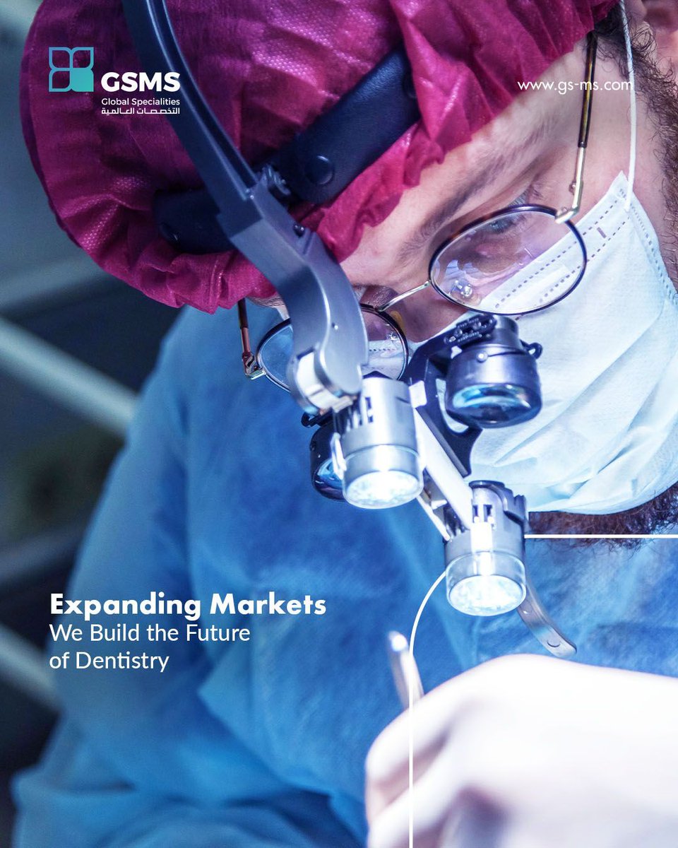 GSMSMENA's tweet photo. With a comprehensive supply chain that integrates implants, orthodontics, and advanced dental equipment, GSMS is shaping the next era of dental care.
Efficient, unified, and future-focused

#GSMS #Healthcare #SaudiArabia #Dentistry #MedicalIndustry #Operations #Growth https://t.co/RMWUhlyZH9