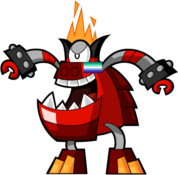 Sil1ysonic's tweet photo. You guys are sure Norma look like they? #Mixels #Mixeloc #Fridjerk #Combustor https://t.co/PfJhH8Ci08
