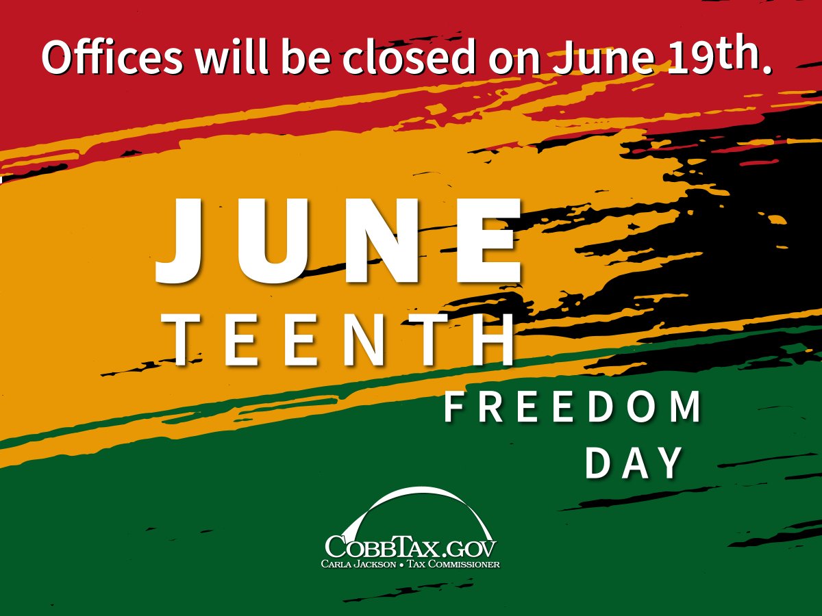 Cobb County Tax Commissioner tweet media