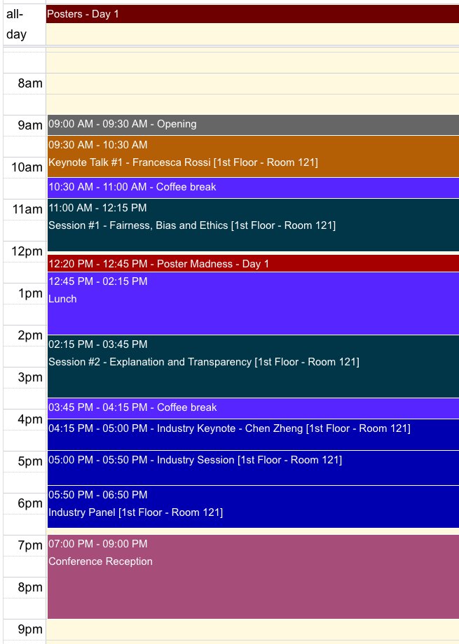 UMAPconf's tweet image. Good morning #UMAP2025 👋
First full conference day starting with a keynote by Francesca Rossi from #IBM, then more on fairness, transparency, explainability, and the industry track with a keynote by Chen Zheng from #Roblox 🚀
Last but not least, the conference reception 😍