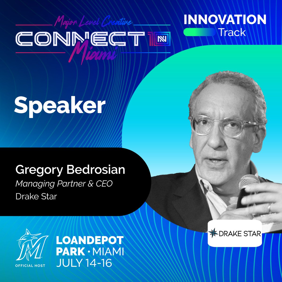 HTX Sports Tech (@htxsportstech) on Twitter photo Global M&A meets the business of sport. Gregory Bedrosian, CEO of <a href="/DrakeStar/">Not the one</a>, joins <a href="/MLCConnect/">MLC CONNECT</a> for a fireside on sports tech deals.
Join us and register at mlcconnect.com
📍loanDepot Park | <a href="/Marlins/">Miami Marlins</a>
🗓️ July 14–16, 2025
#MLCCONNECT #CreativeAthlete #Miami Global M&A meets the business of sport. Gregory Bedrosian, CEO of <a href="/DrakeStar/">Not the one</a>, joins <a href="/MLCConnect/">MLC CONNECT</a> for a fireside on sports tech deals.
Join us and register at mlcconnect.com
📍loanDepot Park | <a href="/Marlins/">Miami Marlins</a>
🗓️ July 14–16, 2025
#MLCCONNECT #CreativeAthlete #Miami