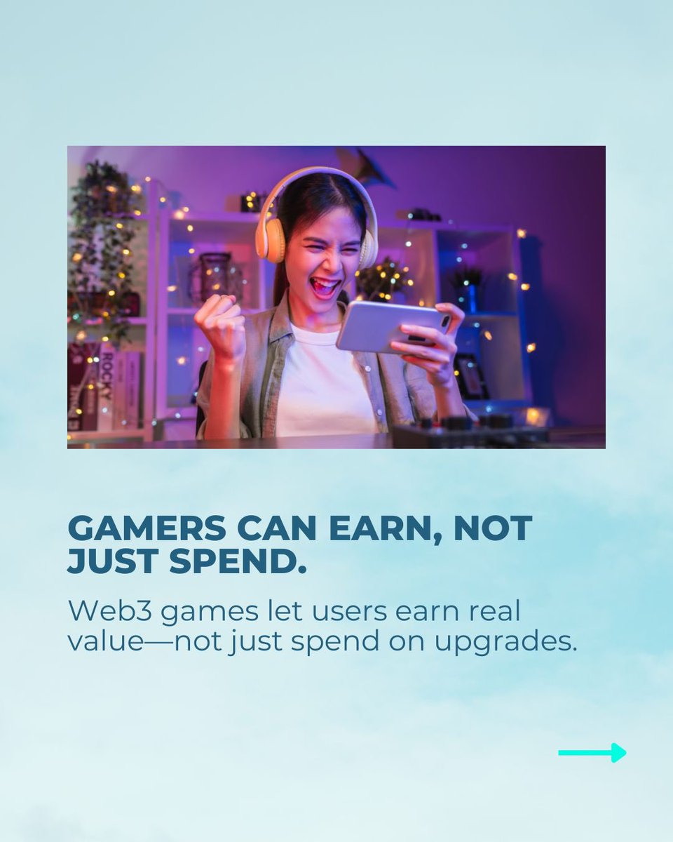 BobaMintHolding's tweet image. Blockchain is turning gaming into a real economy.
Own assets. Earn income. Trade globally.

It’s more than play—it’s a new financial ecosystem.
Transparent. Scalable. Just getting started. 🚀

#WERDstudios #TNJ #blockchaingaming #P2E #Web3Gaming #NFT #Metaverse #CryptoGaming