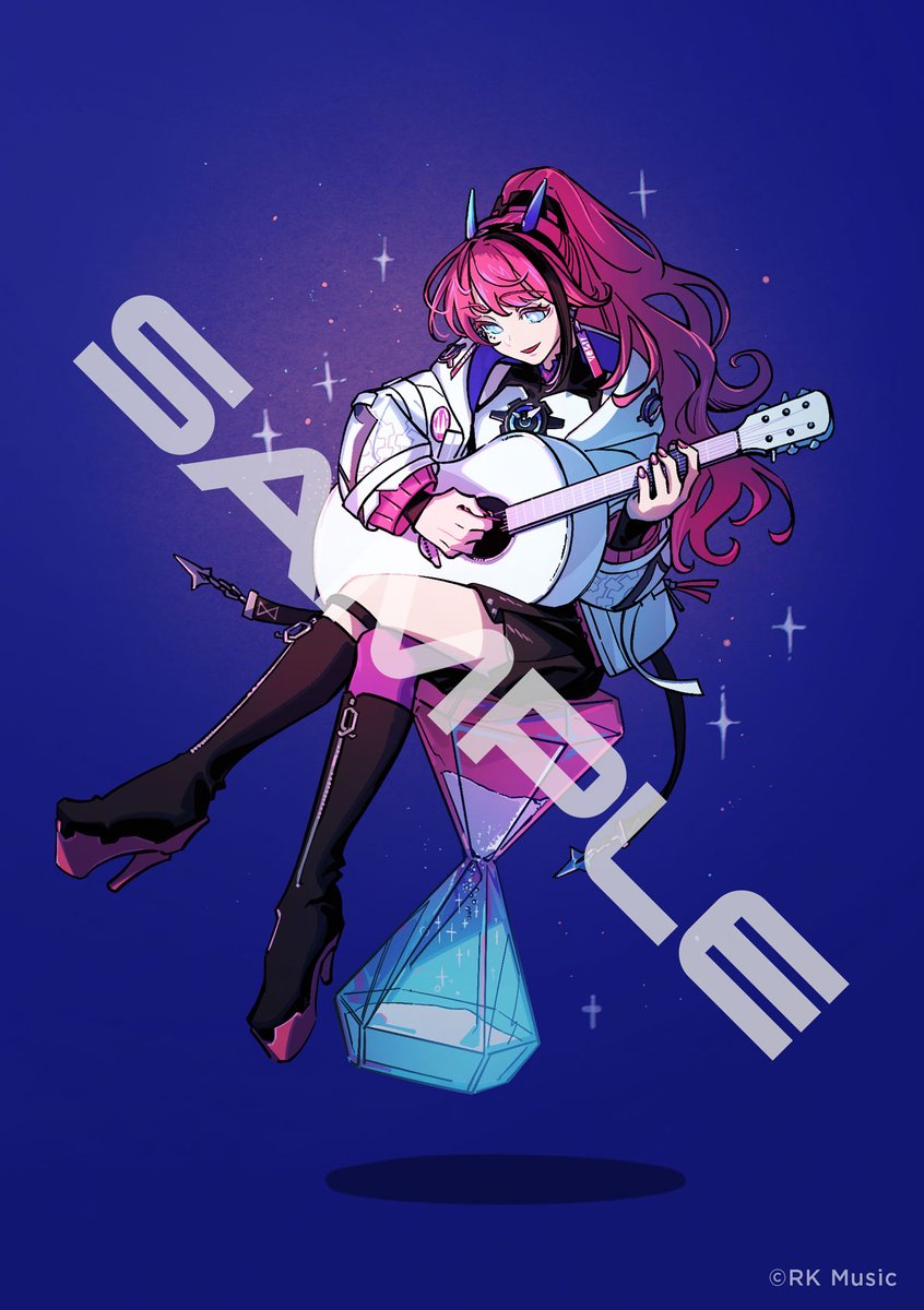 PBDesign_srkm's tweet image. 【WORK】MEDAさんデビュー一周年記念のミュージックカード用イラストを作成させて頂きました！よろしくお願いいたします！#MEDA1周年記念ライブ