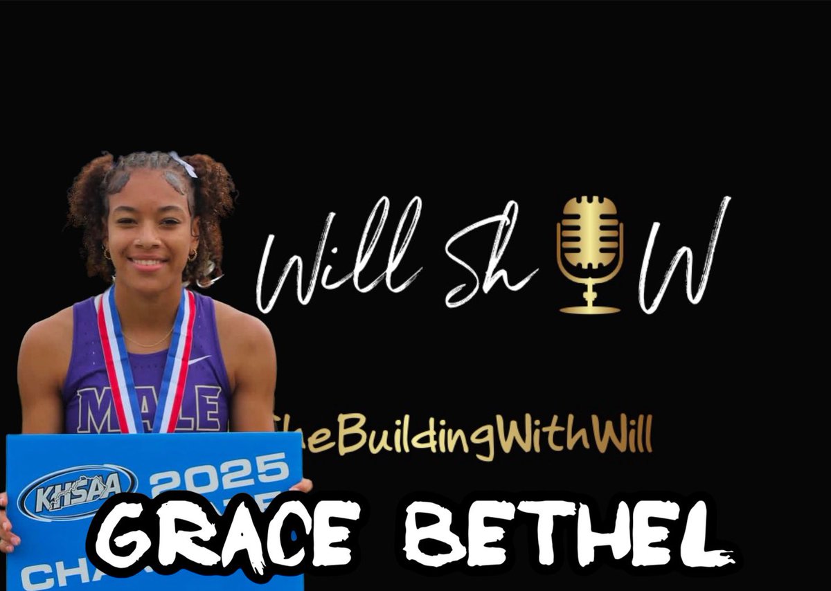 54 Sports Network๐ (@54sportsnetwork) on Twitter photo Tonight 8:00pm, <a href="/maletrack/">Male HS Track</a> standout <a href="/GraceBethel_/">Grace Bethel</a> will be on The Will Show, sponsored by 502 Corvette Club of Louisville! Make sure you tune in to learn more about this student athlete on 54 Sports Network social media platforms X,FB & YouTube <a href="/MaleBulldogs/">MALE HS Athletics</a> #InTheBuildingWithWill Tonight 8:00pm, <a href="/maletrack/">Male HS Track</a> standout <a href="/GraceBethel_/">Grace Bethel</a> will be on The Will Show, sponsored by 502 Corvette Club of Louisville! Make sure you tune in to learn more about this student athlete on 54 Sports Network social media platforms X,FB & YouTube <a href="/MaleBulldogs/">MALE HS Athletics</a> #InTheBuildingWithWill