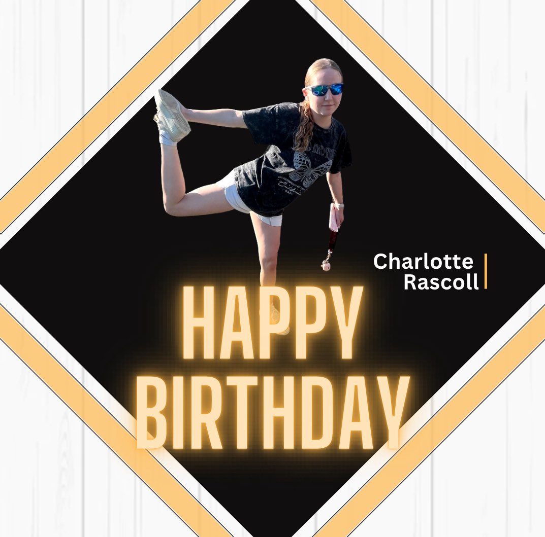 Happy Birthday to our number 1!!  Have a great day Charlotte!!

#BuiltDifferent