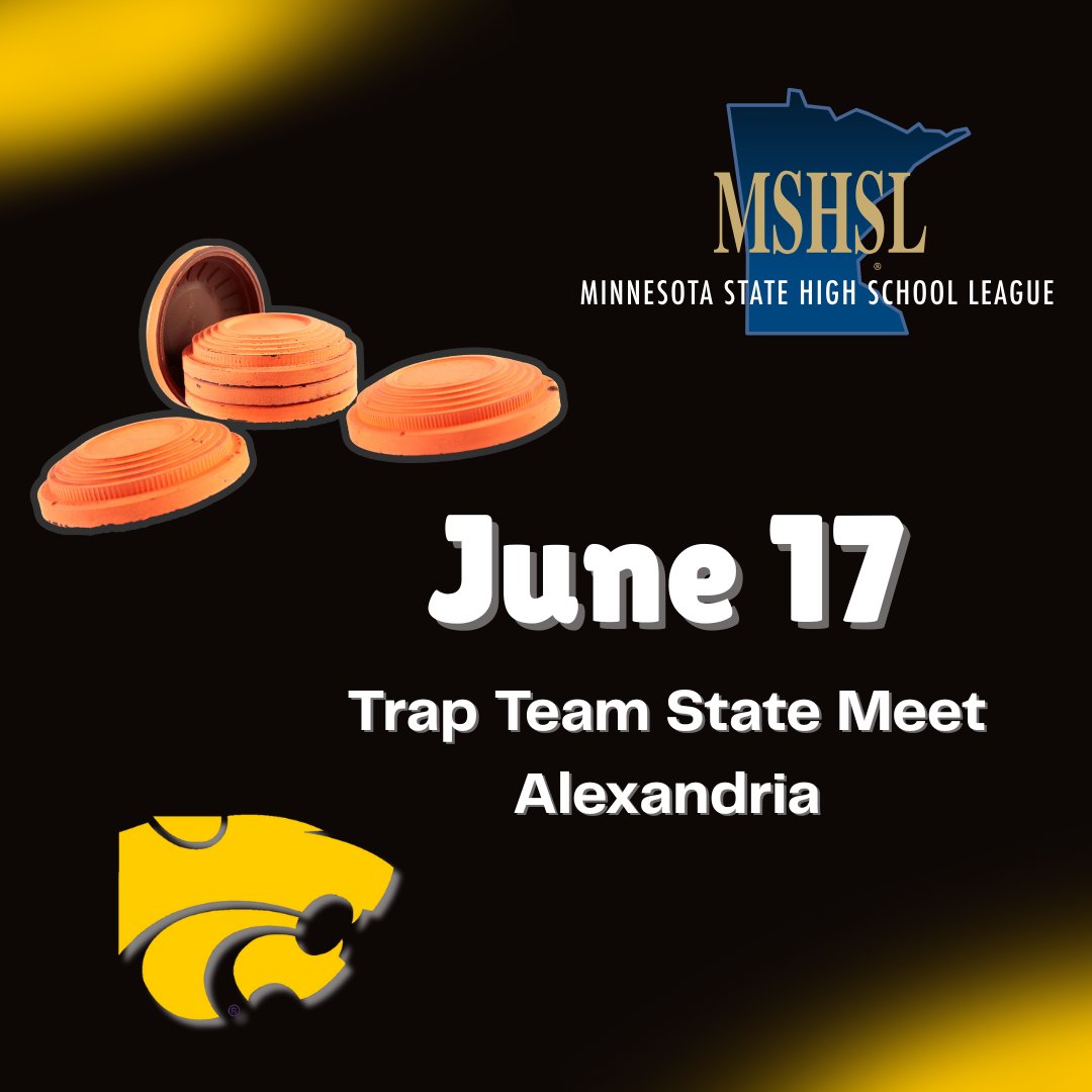 Good luck to our Wildcat trap team as they compete at the state meet in Alexandria.  #NLSWildcats