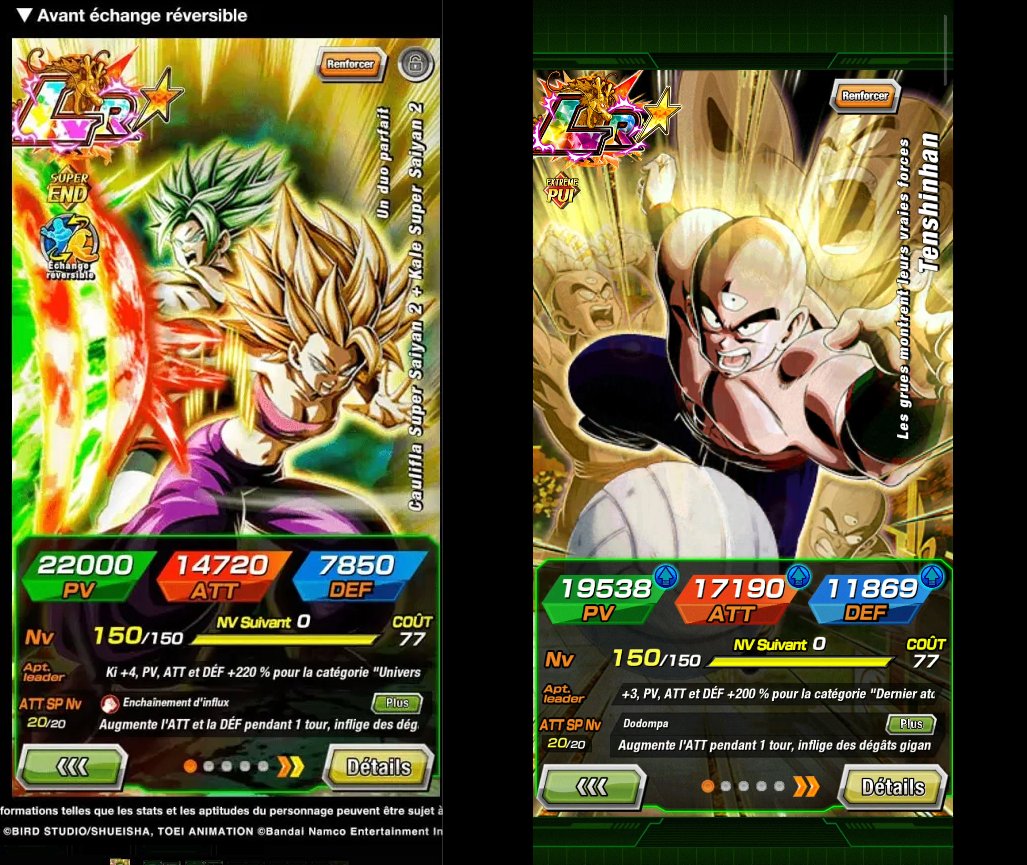 FailKimi's tweet photo. vous avez remarquer que le logo tu type était décaler et plus petit sur tenshinhan et j'ai aussi vu sur vegetto. Vous en pensez quoi? https://t.co/Pb0ptPZaeA