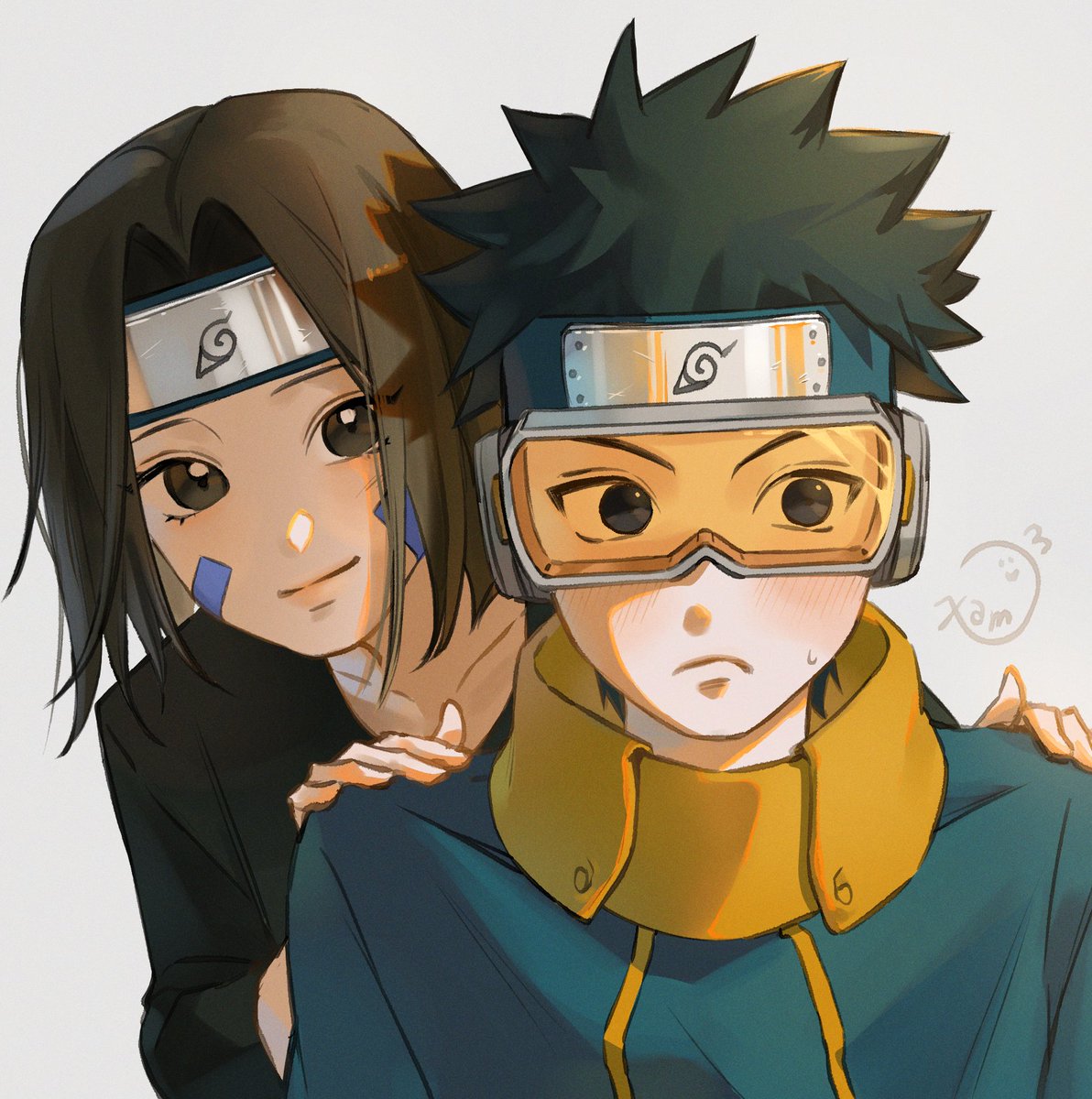 xamxam303's tweet photo. 리퀘로 그린 나루토 오비토랑 린~~
#naruto #ナルト https://t.co/kpd1tH3gIr