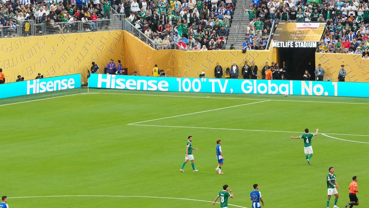 Brand spotlight <a href="/FIFAWorldCup/">FIFA World Cup</a> ⚽️

#Hisense #OfficialPartner #OwnTheMoment #FIFAClubWorldCup