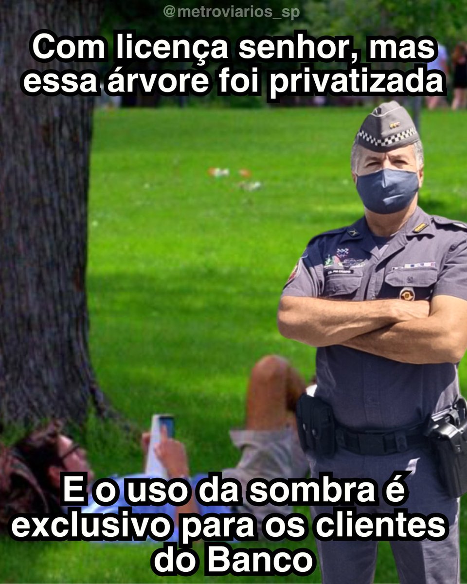 Já passou da hora de impor um freio ao projeto privatista desvairado de <a href="/tarcisiogdf/">Tarcísio Gomes de Freitas</a>!
#NãoPrivatizaSP
#PrivatizaQuePiora