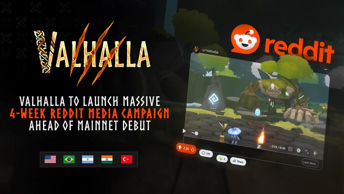 BREAKING: Floki's P2E metaverse about to launch a 4-week Reddit ad blitz ahead of mainnet. In-feed video ads. Comment thread placements. Laser targeting of crypto-native gamers. Over 2.5M impressions expected.