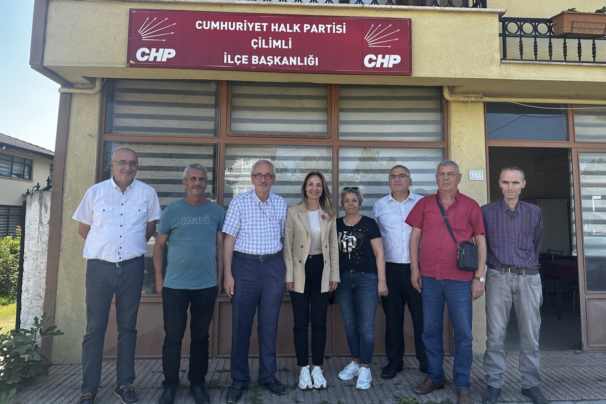 📍 Düzce, Çilimli 

Bugün Düzce'nin Çilimli ilçesindeydik.
İlk olarak, haksız ve hukuksuz bir şekilde tutuklu bulunan Fatoş Pınar Türker’i cezaevinde ziyaret ettik. Adaletin bir gün herkese lazım olacağını unutmadan, dayanışmamızı ve desteğimizi kendisine ilettik.

Ardından,