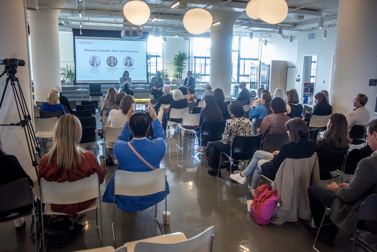 MassEOED's tweet image. Interim Economic Development Secretary Ashley Stolba was proud to join @MALifeSciences to announce $3.7M in new funding to support 16 groundbreaking projects advancing women’s health innovation. 

The announcement was made during a special event ahead of the #BIO2025…