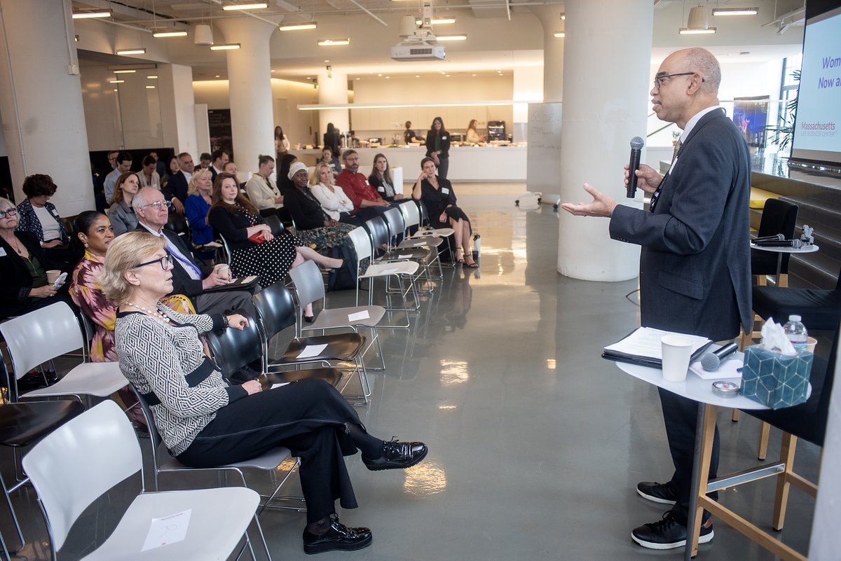 MassEOED's tweet image. Interim Economic Development Secretary Ashley Stolba was proud to join @MALifeSciences to announce $3.7M in new funding to support 16 groundbreaking projects advancing women’s health innovation. 

The announcement was made during a special event ahead of the #BIO2025…