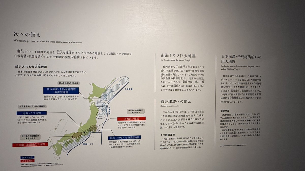 sabachari's tweet photo. 【石巻市　門脇小学校　震災遺構⑤】
 
前半は小学校に関することでしたが、後半は市職員や市民の方々、医療従事者などの証言や写真が展示されています。

また撮影はできませんでしたが、当時のコミュニティFMでの放送も流れていました。

他にも震災に関する細やかな解説や過去に起きた震災などについても解説がありました。

なお、石巻市には過去にも大きな津波が来ており、その伝承碑もいくつか存在したとのこと。

#自転車
#日本一周
#自転車日本一周
#さばちゃり
#宮城県
#石巻市
#門脇小学校
#東日本大震災