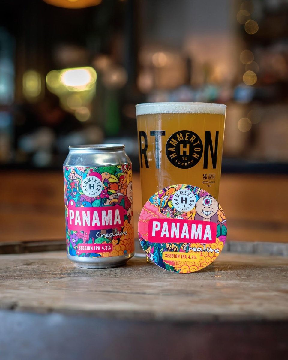 Panama ⭐ Our Best Seller, Now Gluten Free
Brewed with extra pale malt and dry hopped with Citra, Chinook, Mosaic, Amarillo and Cascade, Panama is light bodied and bursting with bold tropical character.

Expect vibrant aromas and juicy flavours of mango and passion fruit.