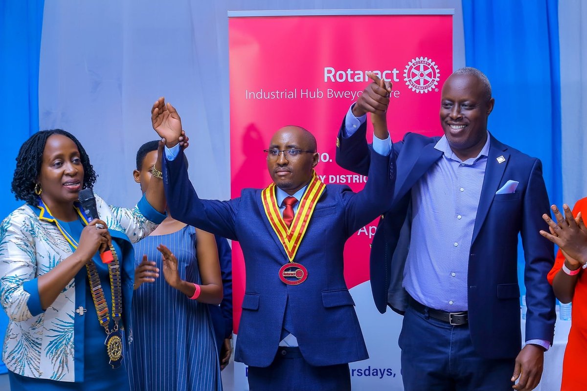 rcbnuganda's tweet image. This Saturday, we officially held the Charter Celebration of the Rotaract Club of Industrial Hub Bweyogerere @HubBweyogerere . Congratulations, President Cleo and the Hubbers!
A heartfelt thank you to our Guest of Honor, DG Anne Nkutu @dgrotaryd9213, for gracing the occasion…