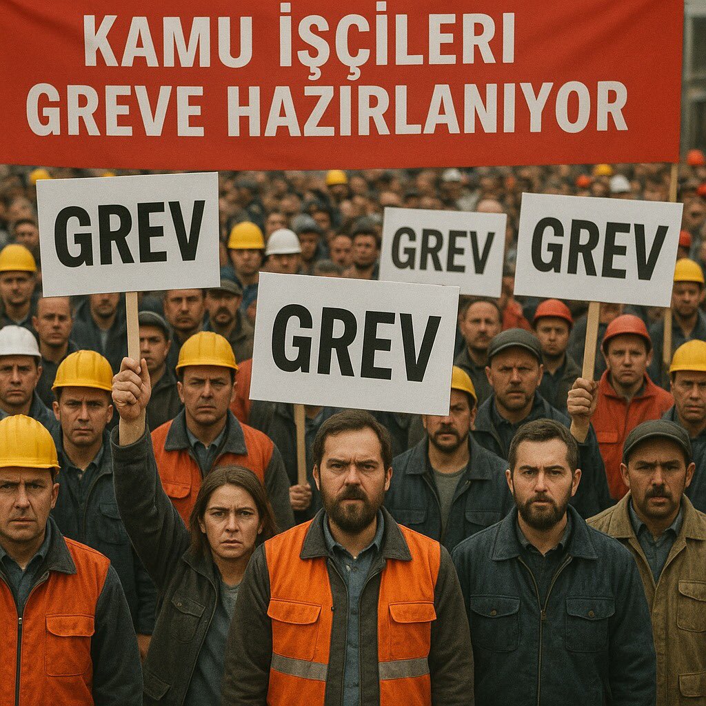 Nese_urall's tweet photo. #Kamuişçileri 
600 BİNİ AŞKIN KAMU İŞÇİSİ 170 GÜNDÜR BEKLİYOR!
TÜHİS’in %16’lık zam teklifi sefalet dayatmasıdır!
@turkiskonf @hakiskonf @isikhanvedat @memetsimsek
Kamuİşçisi Grevİstiyor
Kamuİşçisine Hakaret 
YaGrev Yaİstifa https://t.co/6SwcPi77O9