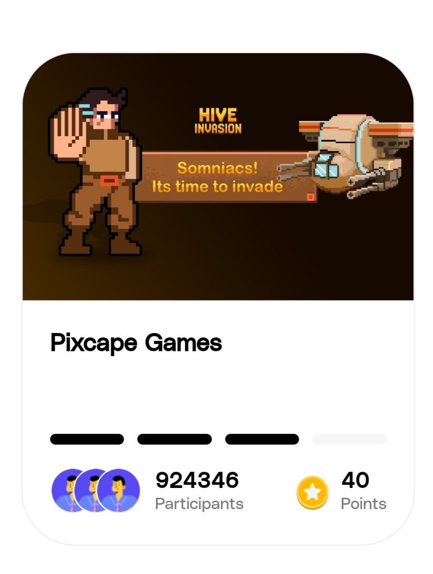 kolopjl's tweet photo. 🐝 Ready to buzz into the future?
Join the @pixcapegames Quest on @Somnia_Network now! 🚀
🎯 Follow | 💬 Discord | 🔁 RT | 🎮 Playtest
Unleash chaos in the #HiveInvasion — let’s swarm it! 🌊
#PixcapeQuest #SomniaGaming https://t.co/d3ecltjDkU
