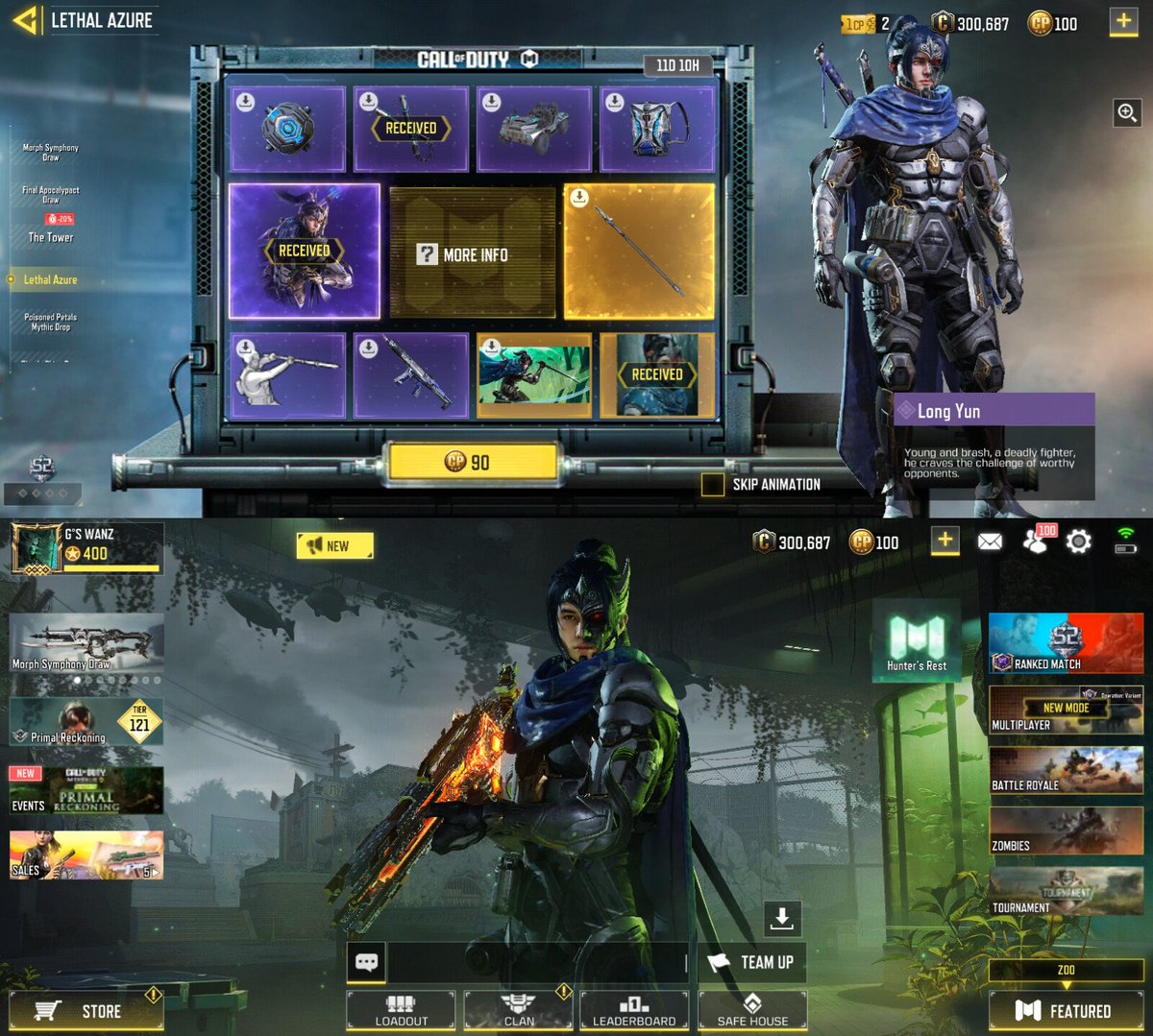 roycedizon316's tweet photo. 2024 First Release 
1st-Avatar
2nd Spin-Melee

2025 
3rd Spin Long Yun😉🔥

#CoDMobile #CoDM #CallofDutyMobile #CODMobile #CODMTayo  #CODMMUNITY #Season52025 #S5PRIMALRECKONING https://t.co/Da03s43zye