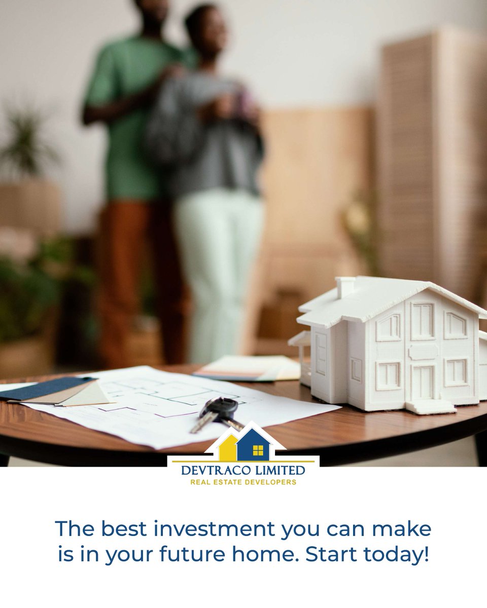 DevtracoLimited's tweet photo. The best investment isn’t just financial, it’s personal.
At Devtraco Limited, we don’t just sell homes; we help you build a future.
With titled land, tailored building options, and flexible plans, you’re one step closer to the life you’ve always wanted. https://t.co/fZeJSgBD6D