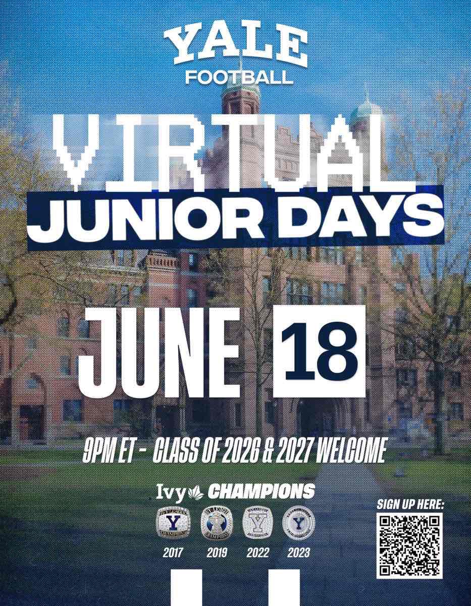 Spencer Bobian Jr. (@official_sbj08) on Twitter photo Thanks for contacting me <a href="/YUFBRecruiting/">Yale Football Recruiting</a> canβt wait to continue the communication #AlwaysUpNeverDown
<a href="/CoachRenoYale/">Tony Reno</a> <a href="/CoachOstrowsky/">Chris Ostrowsky</a> <a href="/CoachHowardII/">Derek Howard, II</a> <a href="/RV_FB_Prospects/">πππππ ππππ¬ ππ½ ππ§π€π¨π₯πππ©π¨</a> Thanks for contacting me <a href="/YUFBRecruiting/">Yale Football Recruiting</a> canβt wait to continue the communication #AlwaysUpNeverDown
<a href="/CoachRenoYale/">Tony Reno</a> <a href="/CoachOstrowsky/">Chris Ostrowsky</a> <a href="/CoachHowardII/">Derek Howard, II</a> <a href="/RV_FB_Prospects/">πππππ ππππ¬ ππ½ ππ§π€π¨π₯πππ©π¨</a>