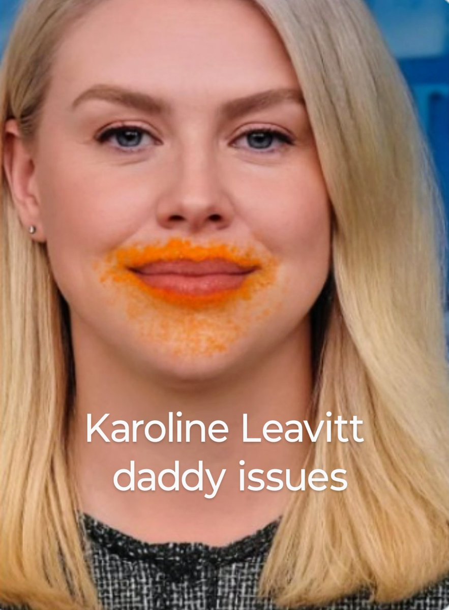 NatalieMonarrez's tweet image. #KarolineLeavitt #TrumpTool #AssKisser