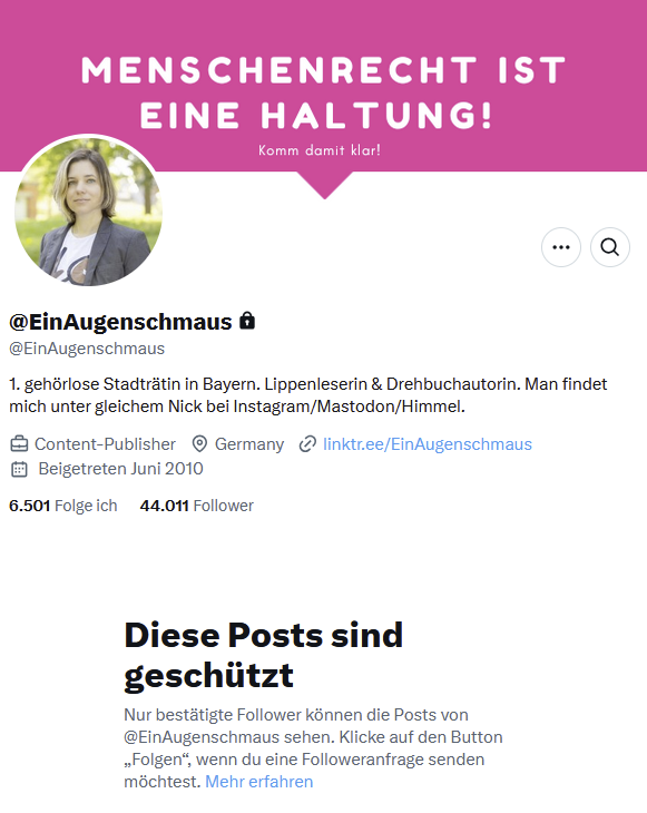 AeraDesPeu's tweet image. Wenn sich Faschisten als Faschisten enttarnen, ist&apos;s ihnen irgendwie immer sehr schnell unangenehm:
#JuliaProbst