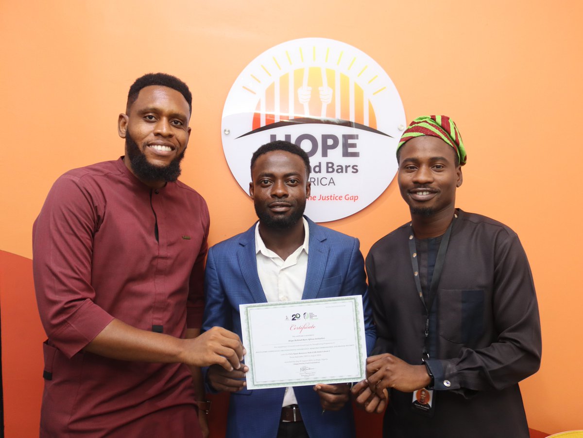 We are honoured to have received certification for our successful participation in the 12-month Institutional Capacity Strengthening Programme under the <a href="/csrhubWA/">Civic Space Resource Hub for West Africa</a> Cohort 2, organised by the West Africa Civil Society Institute (<a href="/wacsi/">West Africa Civil Society Institute (WACSI)</a>) and supported by <a href="/FordFoundation/">Ford Foundation</a>.

This
