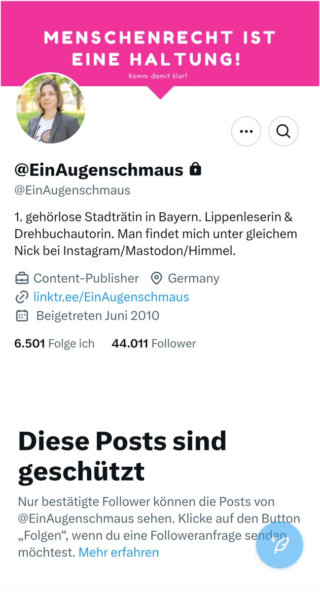 Andrea (@aerdna0370) on Twitter photo <a href="/HeimatliebeDE/">Heimatgefühl</a> Sie hat sich das Ergebnis wohl anders vorgestellt. 🫣😉
Nun hat ihr Account n Schloss.
Zu spät.
Diese Person gehört sofort suspendiert !! <a href="/HeimatliebeDE/">Heimatgefühl</a> Sie hat sich das Ergebnis wohl anders vorgestellt. 🫣😉
Nun hat ihr Account n Schloss.
Zu spät.
Diese Person gehört sofort suspendiert !!