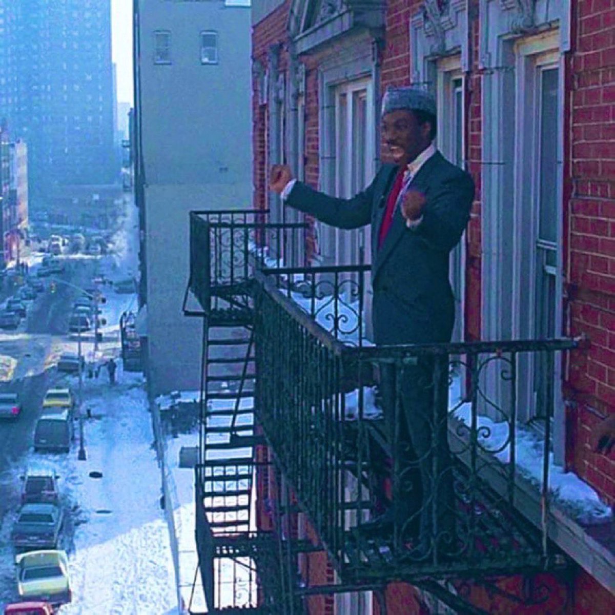 “Good morning, my neighbors!!”

“Hey, fuck you!”

“Yes, yes. Fuck you too!”