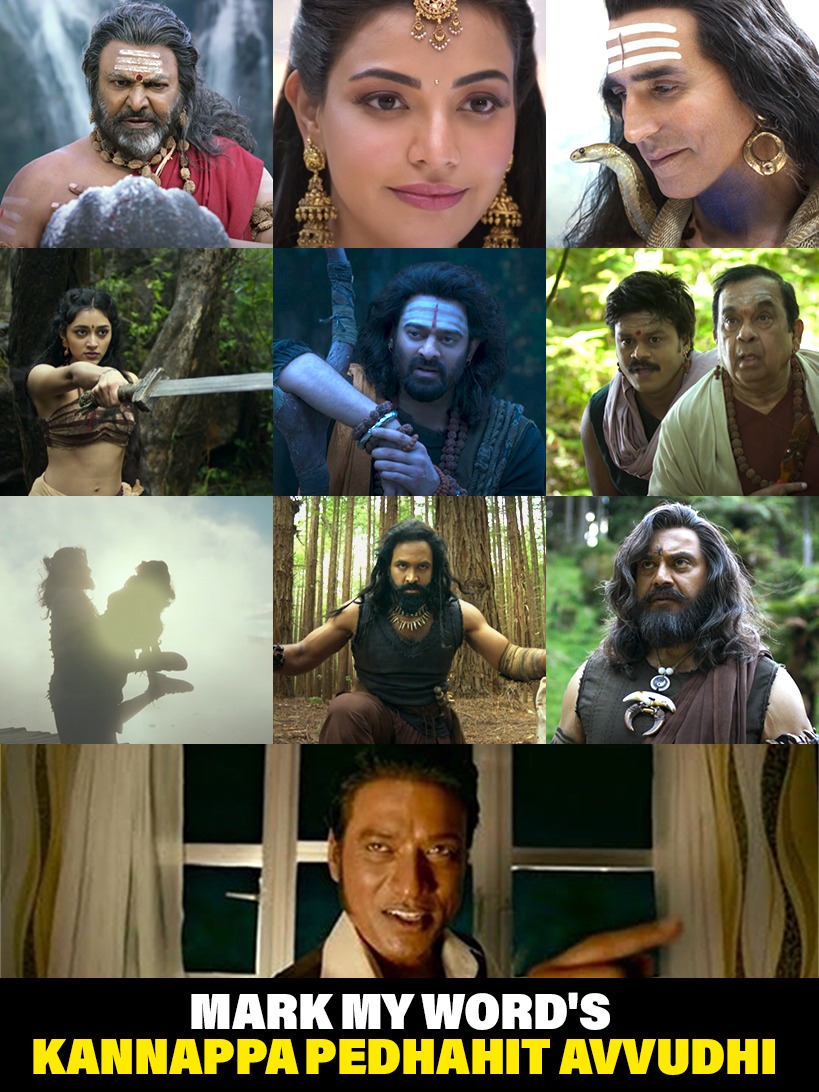 Deekshitha13218's tweet photo. When belief turns into bravery and worship into legend—history is made. #Kannappa🏹 brings the untold story of raw devotion and unimaginable sacrifice to the big screen in just 10 days!
#spdmvm #kannappa #KajalAgarwal #manchuvishnu #prabhas #manchumohanbabu https://t.co/XwvJ0Z9lHM
