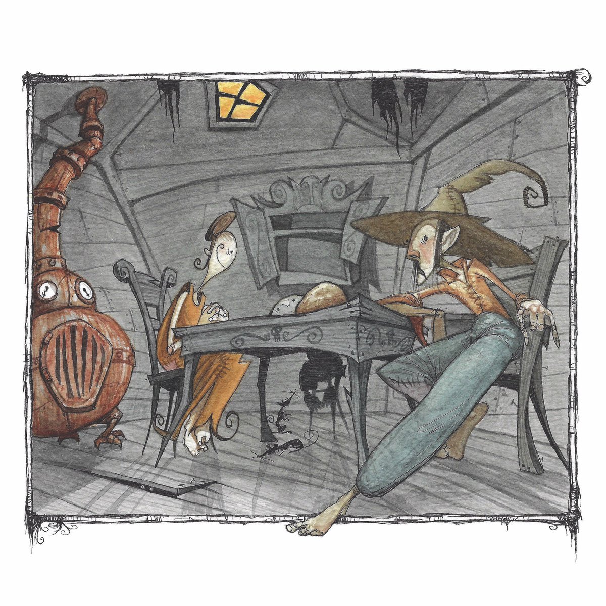 Gris Grimly (@grisgrimly) on Twitter photo Here are the first sketches of Jordan Ray’s farmhouse and a watercolor study C. 1999.
In celebration of the 20th anniversary, Little Jordan Ray’s Muddy Spud is 50% off all year!Head to my shop and get yourself a copy or buy one for a friend.
grisgrimly.com/store
<a href="/BabyTattoo/">Baby Tattoo</a> Here are the first sketches of Jordan Ray’s farmhouse and a watercolor study C. 1999.
In celebration of the 20th anniversary, Little Jordan Ray’s Muddy Spud is 50% off all year!Head to my shop and get yourself a copy or buy one for a friend.
grisgrimly.com/store
<a href="/BabyTattoo/">Baby Tattoo</a>