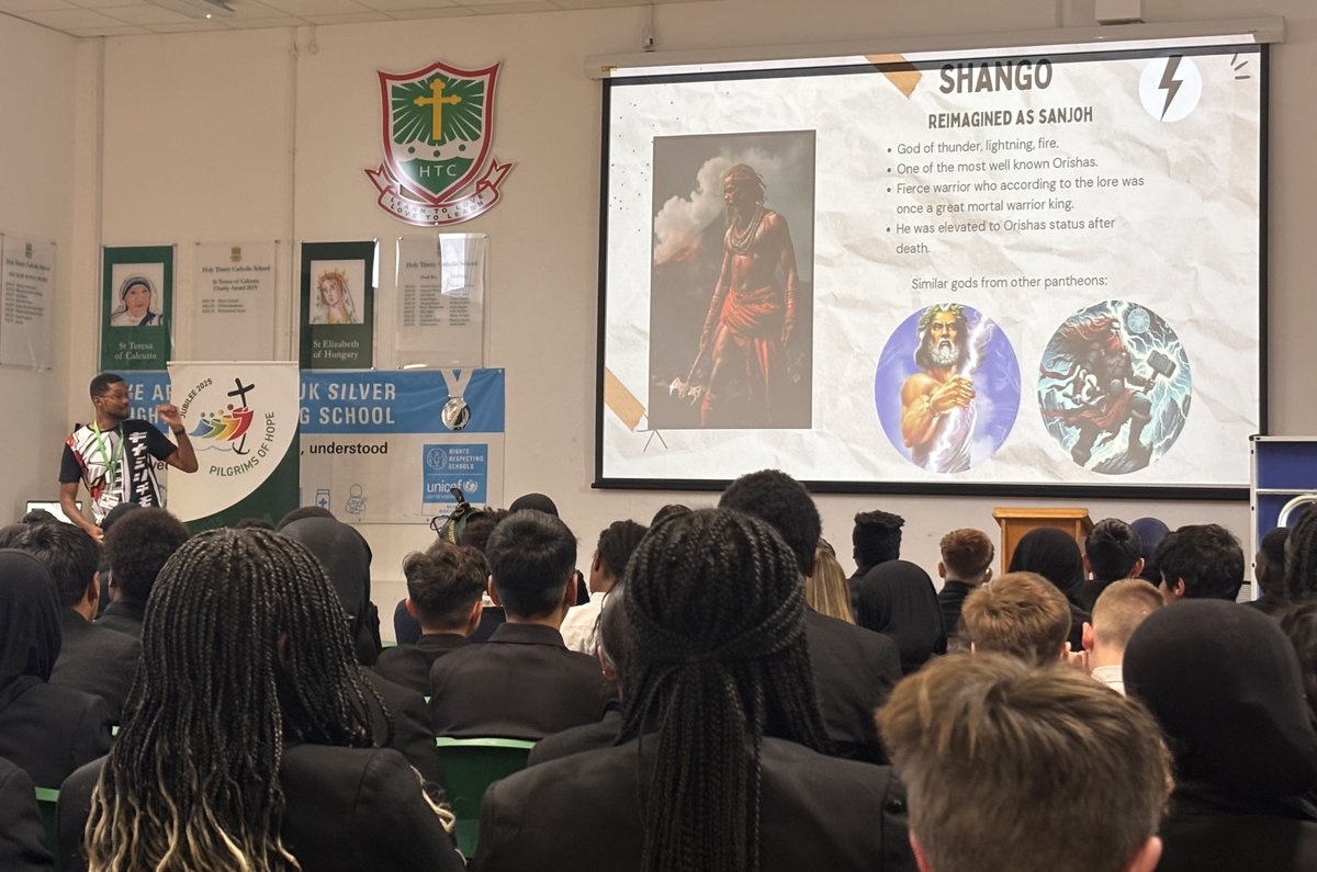 An unforgettable day for Year 7! 🤩 We were honoured to welcome published author <a href="/ashley__thorpe/">📚Ashley Thorpe (Updates Only)</a> to school! The day began with a special assembly where Ashley read a gripping extract from his book, spoke about his love of reading, and shared the inspiration behind his story.📚✨