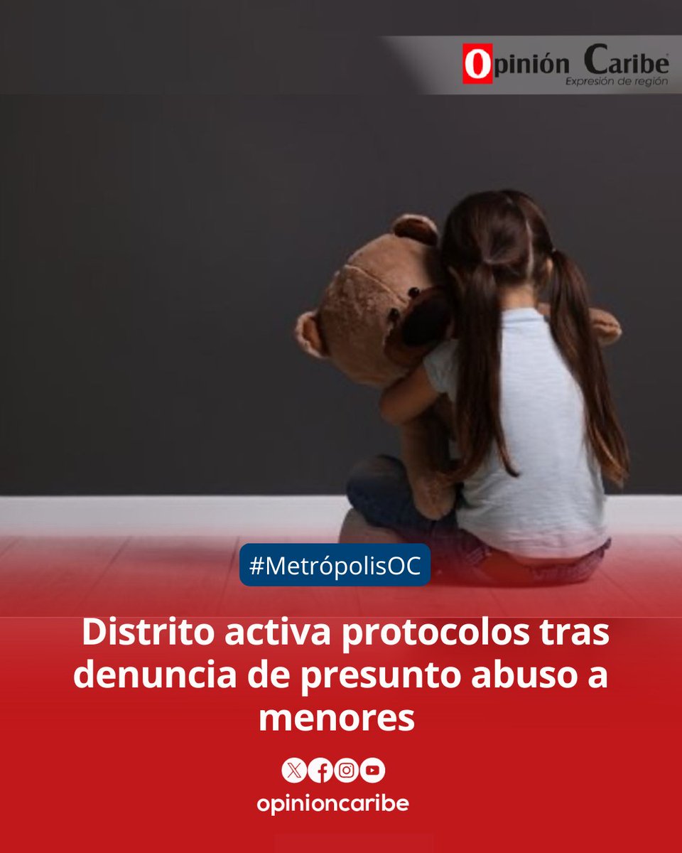 #MetrópolisOC A raíz de la información difundida a través de diferentes medios de comunicación de la ciudad, que hace referencia al presunto abuso sexual de tres menores de edad en el barrio Los Fundadores, la Alcaldía de Santa Marta se permite informar a la ciudadanía lo