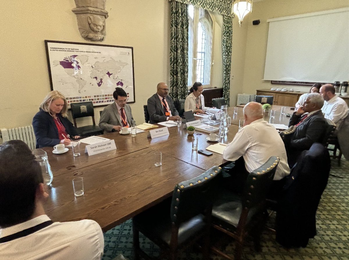 Chietigj's tweet image. A pleasure giving a briefing in the UK Parliament on our recently published research paper on the #China-#India relationship. Thanks to the @CPA_Secretariat and the British Group of the Interparliamentary Union for hosting us: