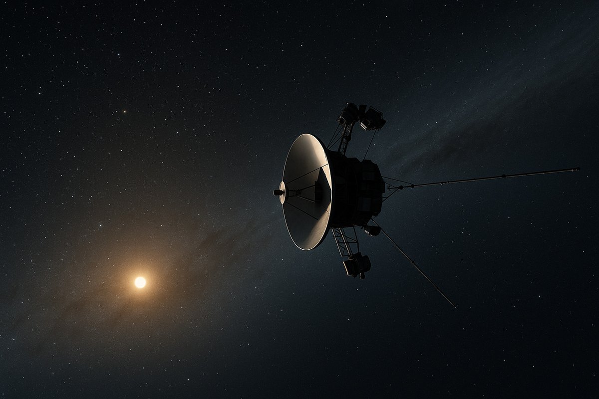 OgeeCircleman's tweet photo. Has Voyager 1 Really Left the Heliosphere? The Edge of Our Solar System Revisite - Has Voyager 1 Really Left the Heliosphere?A metallic needle drifting through the cosmic void. Launch... https://t.co/xSL71BXHOg #Voyager1 #Heliosphere #Heliopause #Solarsystemboundary #Interstellar https://t.co/cUlSplr0sF