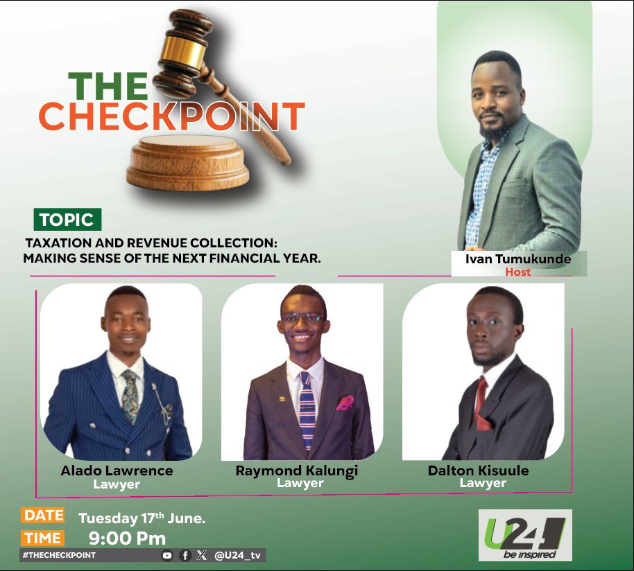 LawrenceAlado's tweet photo. Humbled.

Today, I will be discussing tax elements in Uganda’s 2025/2026 Budget. The budget has crucial tax benefits and implications that every citizen and company operating or preparing to operate in Uganda need to pay a keen interest in.

Tune in. https://t.co/r6hl68FDr1