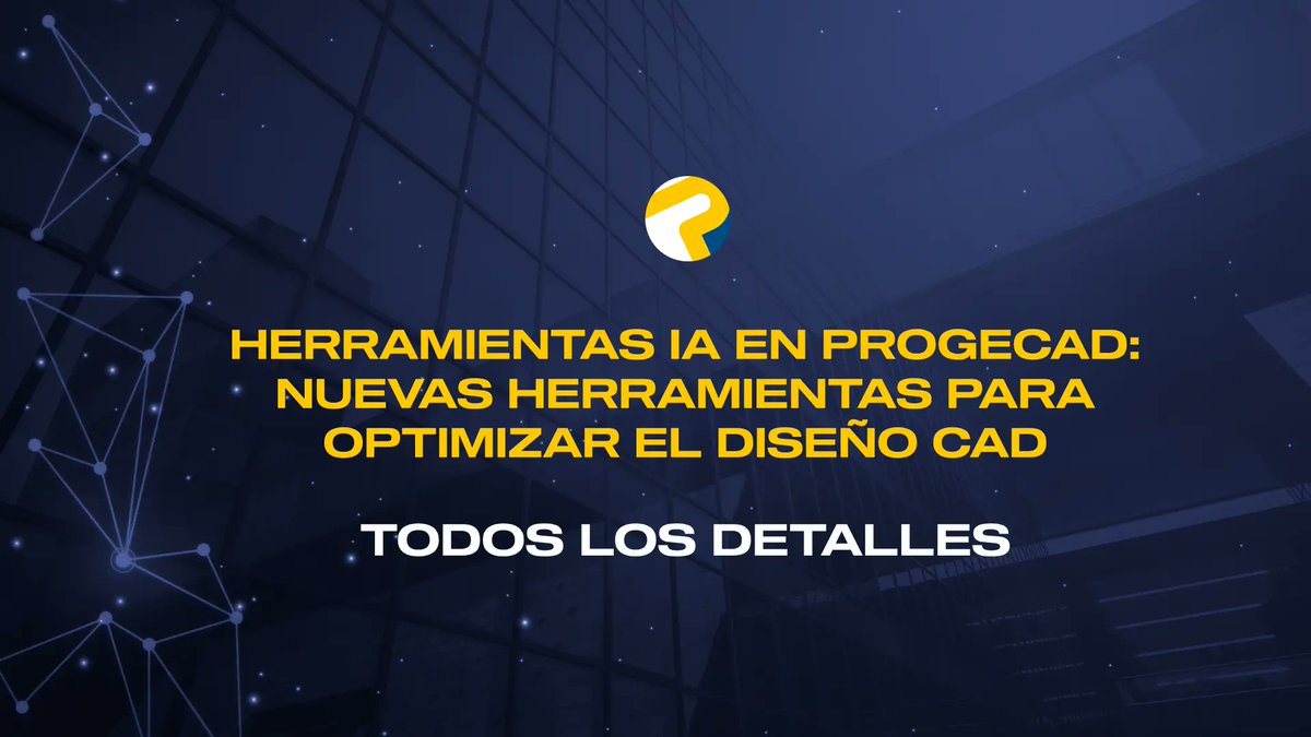 🤖 progeCAD ahora incluye herramientas con inteligencia artificial:

✔️ Automatización de bloques
✔️ Sugerencias inteligentes
✔️ Ahorro real de tiempo en proyectos CAD

📎 Más info:
👉dsctandem.com/progecad/2025/…

#CAD #IA #progeCAD #diseñoCAD #arquitectura #transformaciondigital