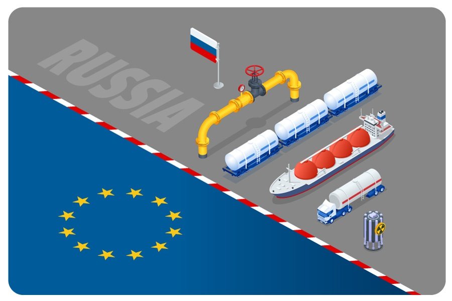 Šodien <a href="/EU_Commission/">European Commission</a> nāk klajā ar priekšlikumiem, lai pilnībā izbeigtu Krievijas gāzes un naftas importu 🇪🇺ES. #REPowerEU samazinās ieņēmumus Krievijas kara mašīnai, vienlaikus veicinot ES enerģētisko neatkarību, konkurētspēju un dekarbonizāciju.
➡️Plašāk europa.eu/!vYfJQ4