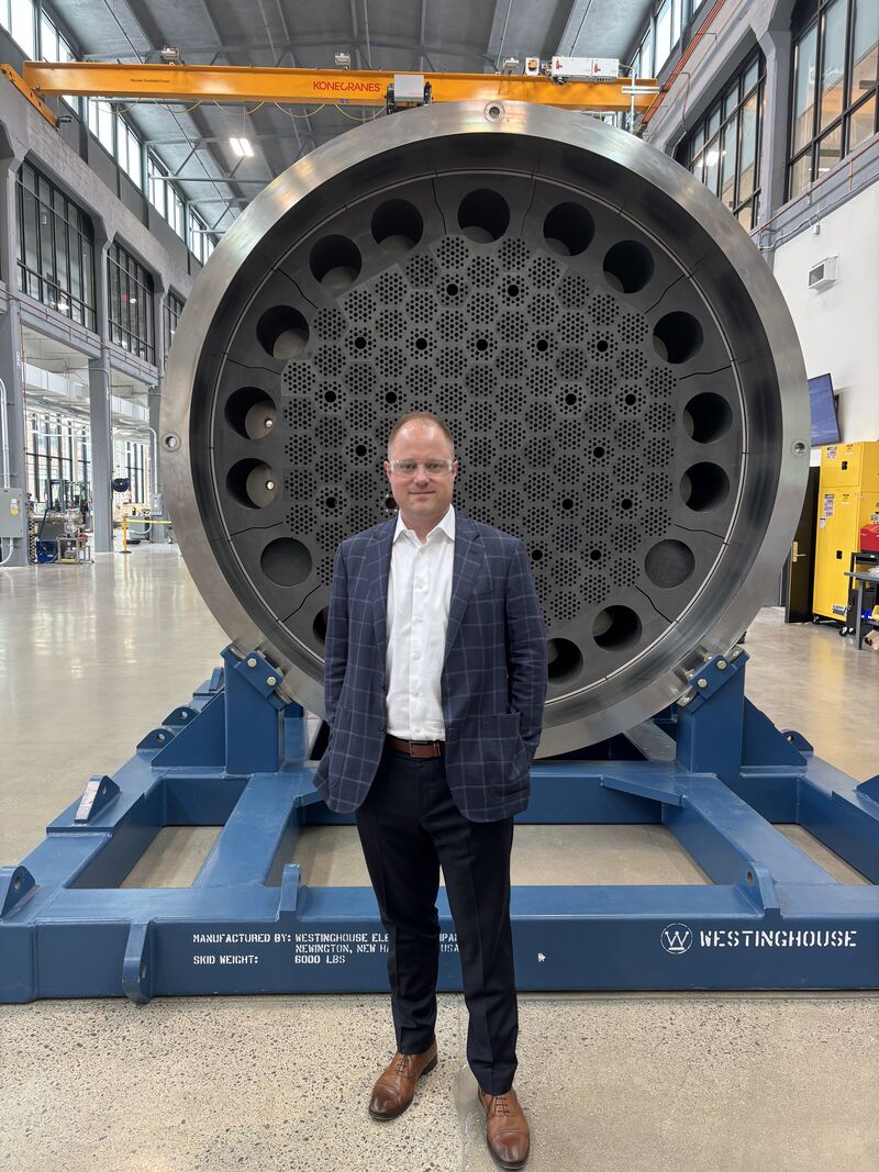 📍🗺️  Pleasure hosting customers, including <a href="/SRCnews/">Saskatchewan Research Council</a>, for our Technology Showcase in Pennsylvania, USA!

Our team toured them around Bridge Street – home to our eVinci® Microreactor – highlighting our eVinci #microreactor prototype, heat pipes and more.

📸 Credit from SRC Chief