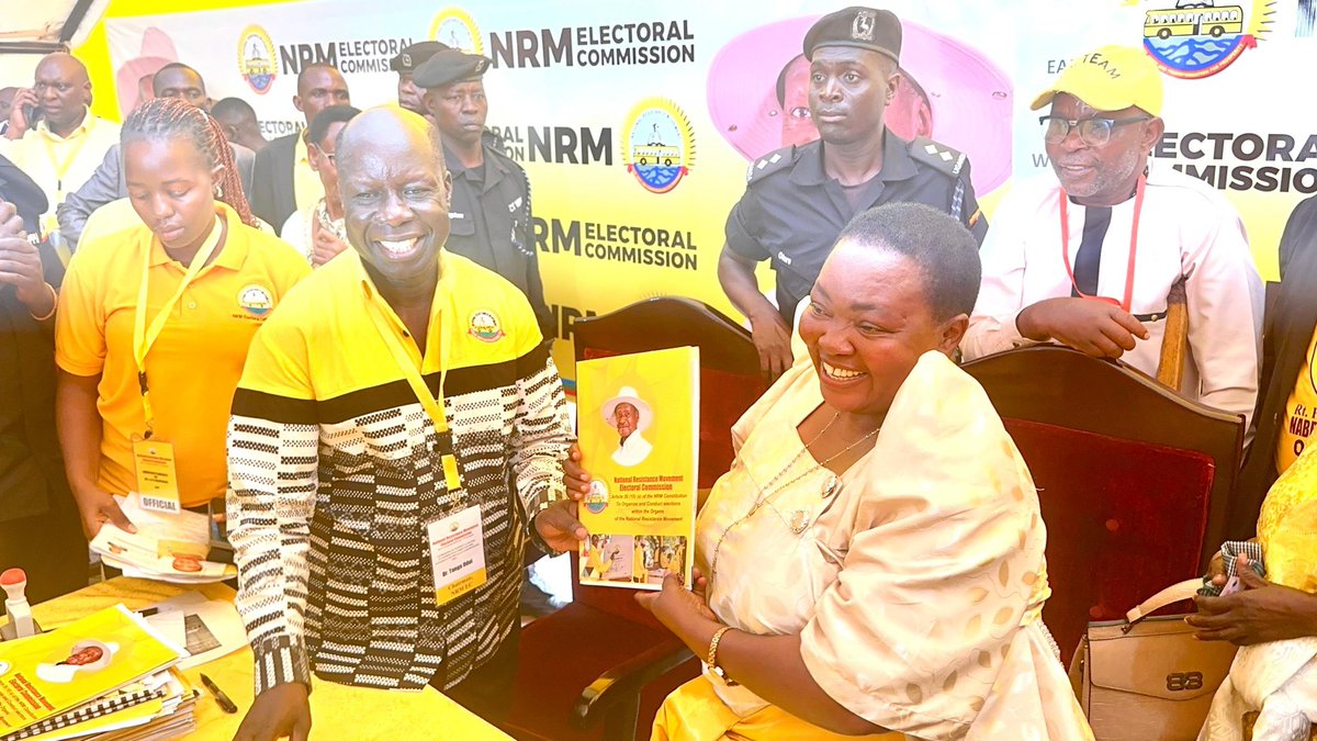 R_Nabbanja's tweet image. Accompanied by some of my staunch supporters, I was today dully nominated as the @NRMOnline candidate for Kakumiro district woman member of Parliament as I seek re- election for a fourth term.
I look forward to earning the voters’ mandate for a continued journey of delivering…